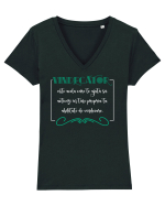 Vindecător Tricou mânecă scurtă guler V Damă Evoker