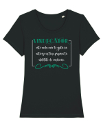 Vindecător Tricou mânecă scurtă guler larg fitted Damă Expresser