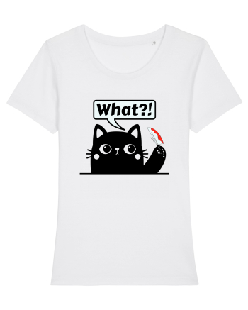Funny Killer Kitty White