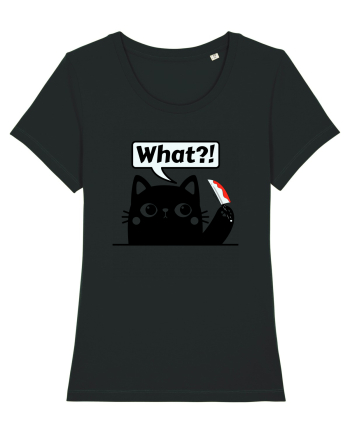 Funny Killer Kitty Black