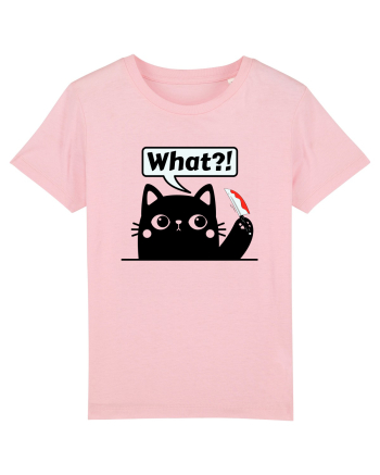 Funny Killer Kitty Cotton Pink