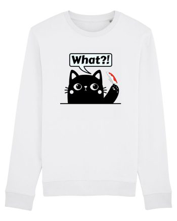 Funny Killer Kitty White