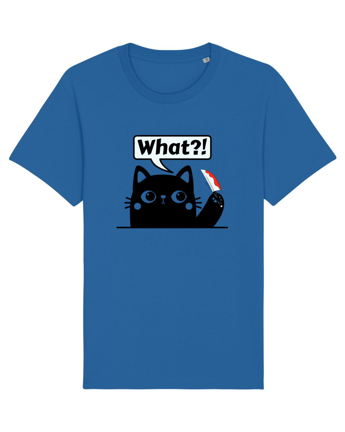 Tricou mânecă scurtă Unisex Rocker Royal Blue