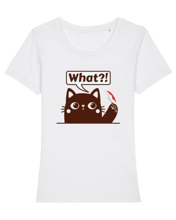 Funny Killer Kitty White