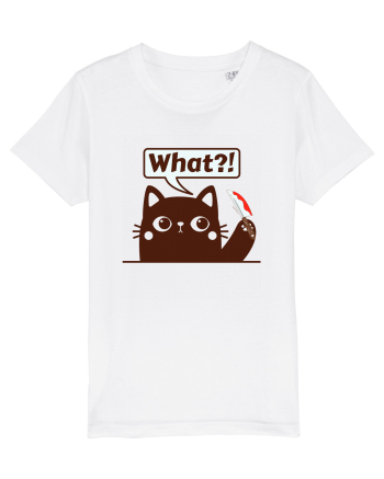 Funny Killer Kitty White