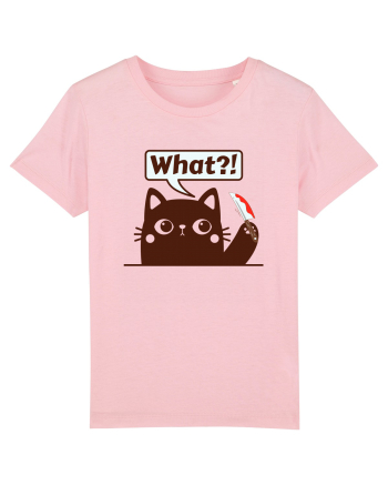 Funny Killer Kitty Cotton Pink
