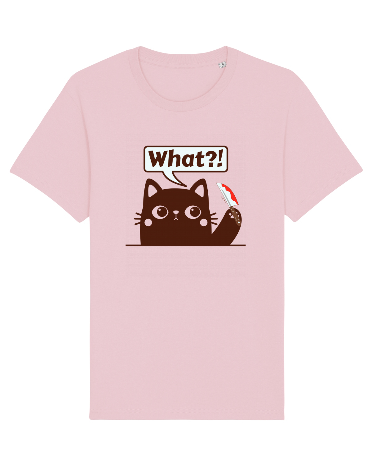 Tricou mânecă scurtă Unisex Rocker Cotton Pink