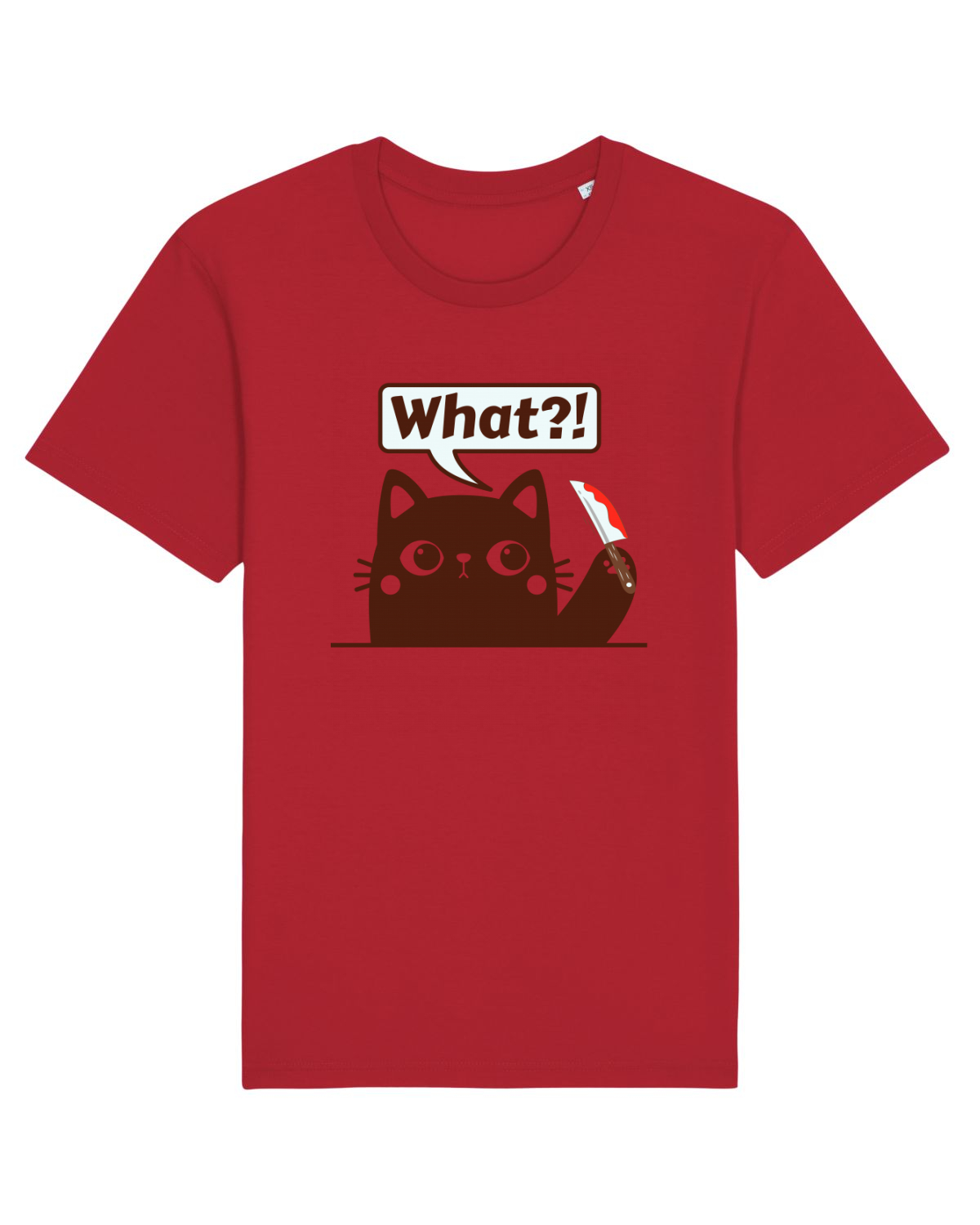 Tricou mânecă scurtă Unisex Rocker Red