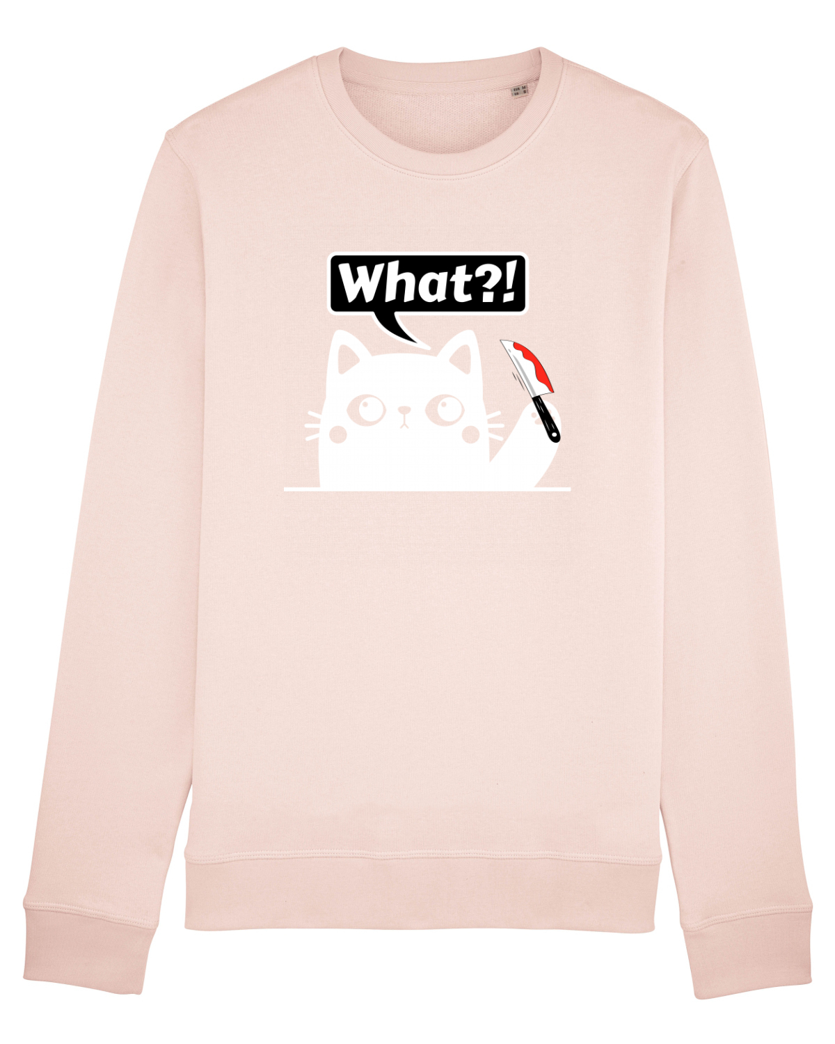 Bluză mânecă lungă Unisex Rise Candy Pink