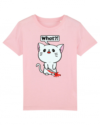 Funny Killer Kitty Cotton Pink