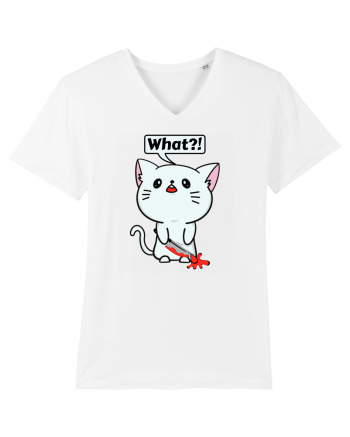 Funny Killer Kitty White