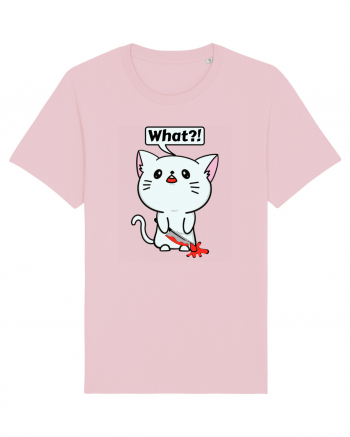 Funny Killer Kitty Cotton Pink