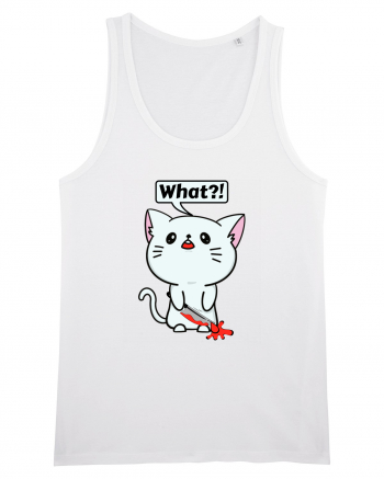 Funny Killer Kitty White