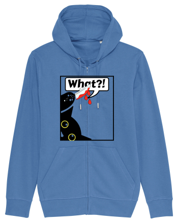 Funny Killer Kitty Bright Blue