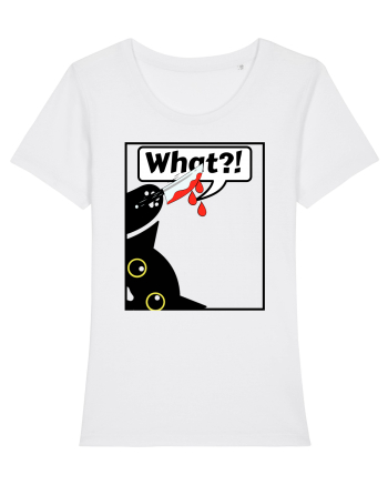 Funny Killer Kitty White
