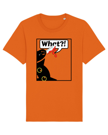 Funny Killer Kitty Bright Orange