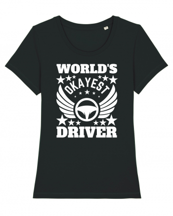 World'S Okayest Driver Black