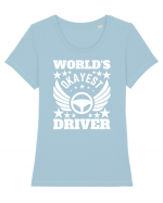 World'S Okayest Driver Tricou mânecă scurtă guler larg fitted Damă Expresser