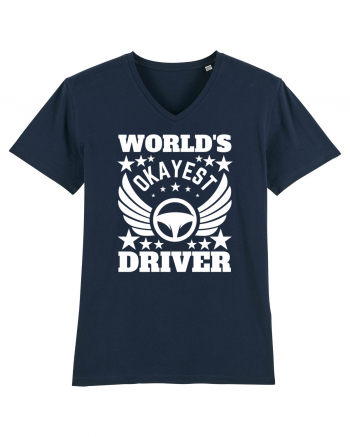 World'S Okayest Driver French Navy