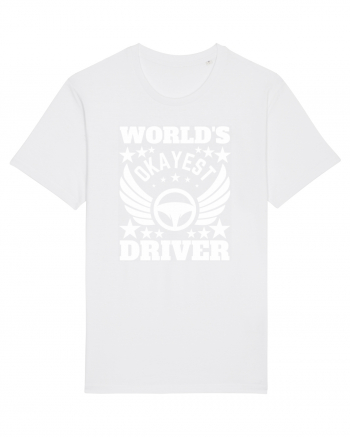 World'S Okayest Driver White