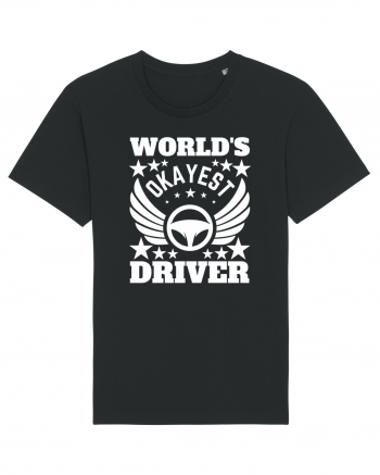 World'S Okayest Driver Black