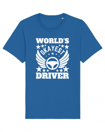 World'S Okayest Driver Royal Blue