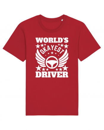 World'S Okayest Driver Red