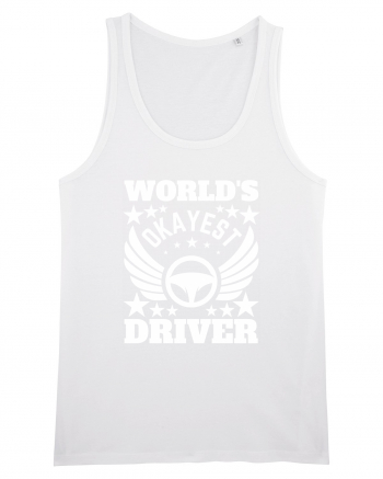 World'S Okayest Driver White