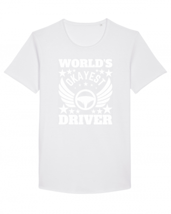 World'S Okayest Driver White