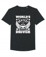 World'S Okayest Driver Tricou mânecă scurtă guler larg Bărbat Skater