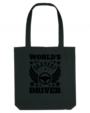 World'S Okayest Driver Black