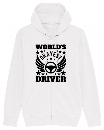 World'S Okayest Driver White