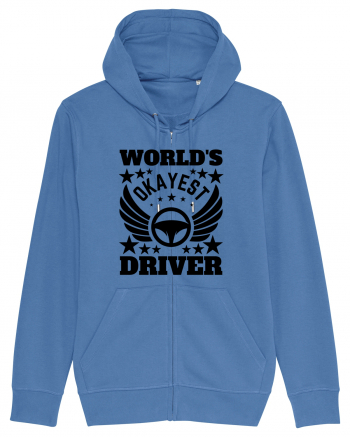 World'S Okayest Driver Bright Blue