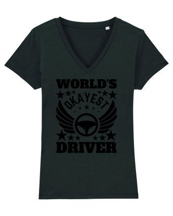 World'S Okayest Driver Black