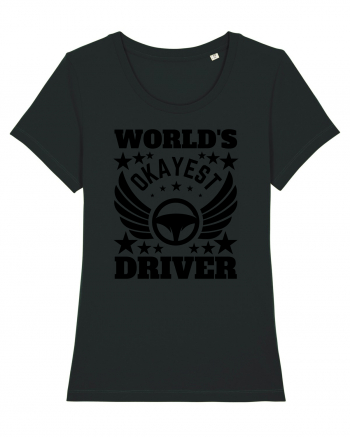 World'S Okayest Driver Black