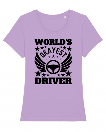 World'S Okayest Driver Lavender Dawn