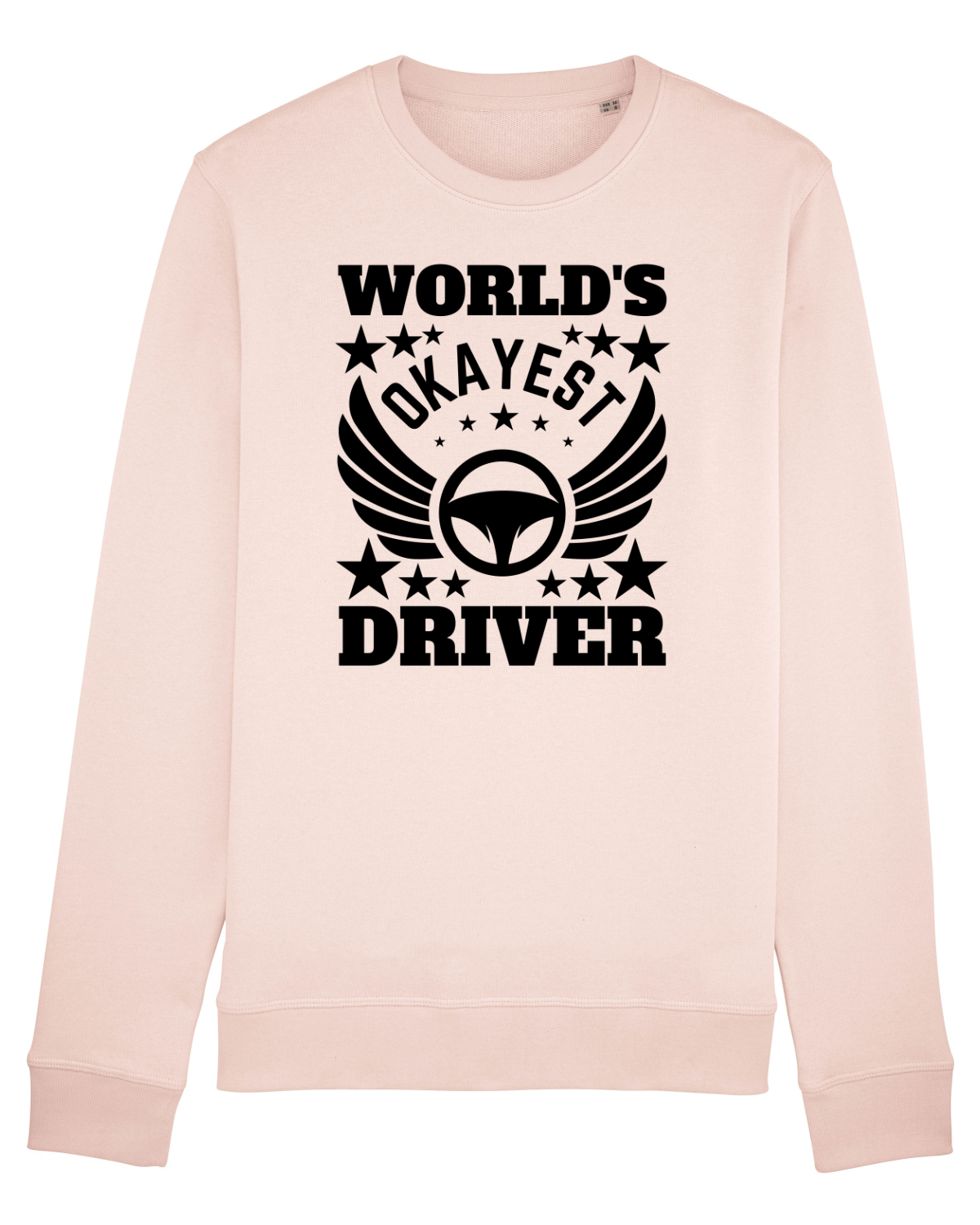 Bluză mânecă lungă Unisex Rise Candy Pink