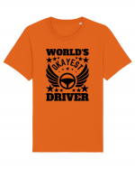 World'S Okayest Driver Tricou mânecă scurtă Unisex Rocker