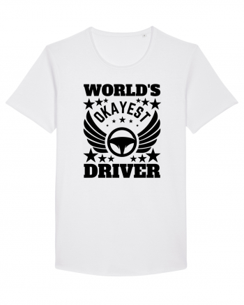 World'S Okayest Driver White