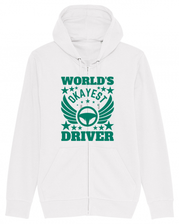 World'S Okayest Driver White