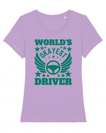 World'S Okayest Driver Lavender Dawn