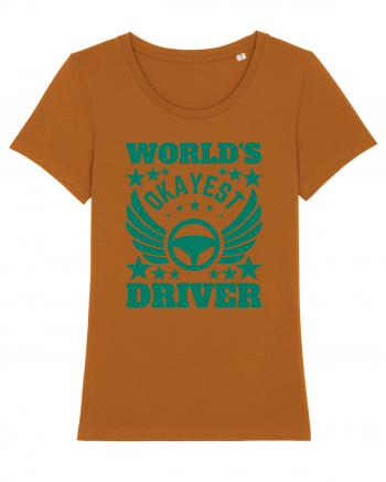 World'S Okayest Driver Roasted Orange