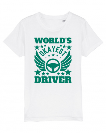 World'S Okayest Driver White