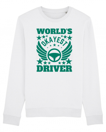 World'S Okayest Driver White