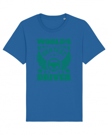 World'S Okayest Driver Royal Blue