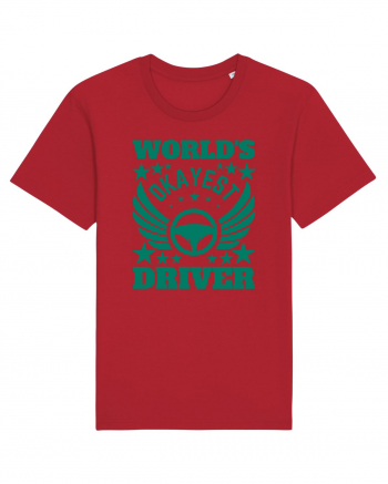 World'S Okayest Driver Red