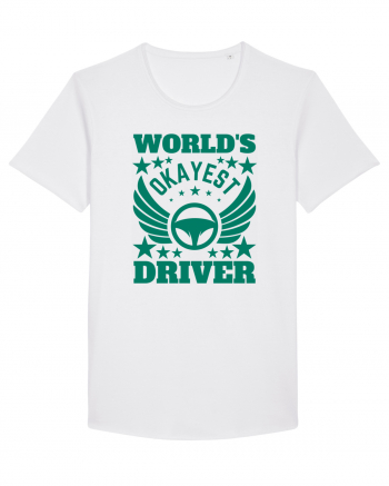 World'S Okayest Driver White