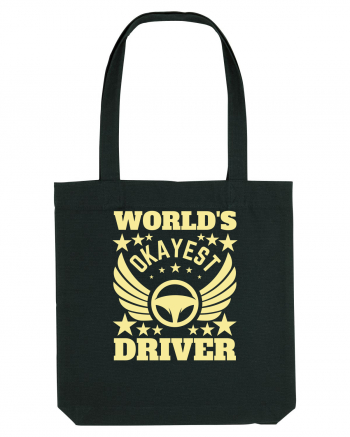 World'S Okayest Driver Black