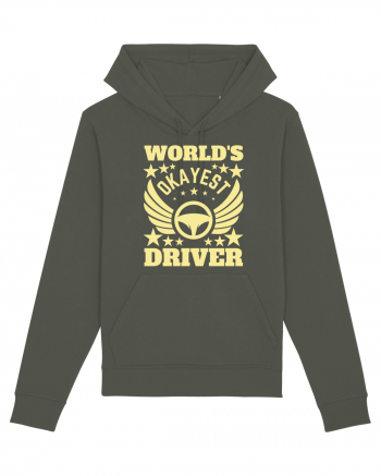 World'S Okayest Driver Khaki