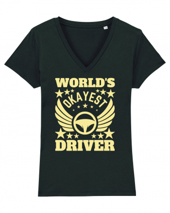 World'S Okayest Driver Black